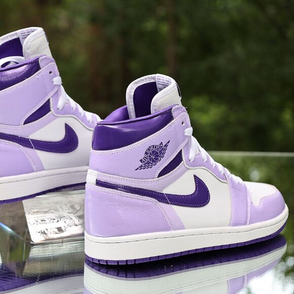 Air Jordan 1 Retro High OG Court Purple Custom - Picture 11 of 13
